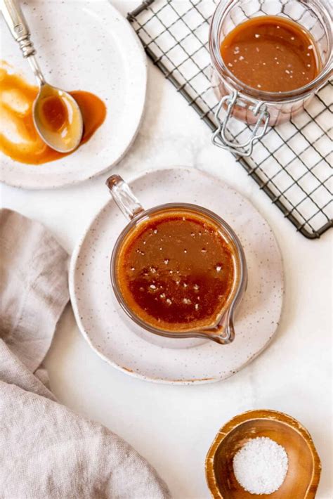 Homemade Salted Caramel Sauce House Of Nash Eats