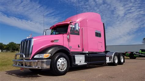 Pink Peterbilt