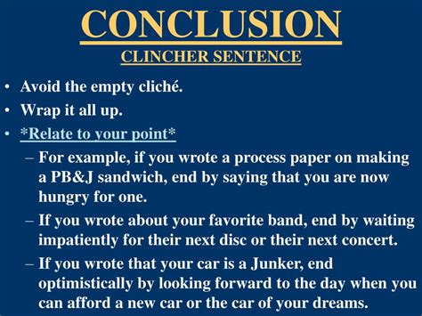 Ppt Writing Conclusions Powerpoint Presentation Free Download Id