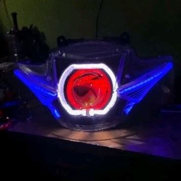 Jual PESTARAYA LAMPU55 REFLEKTOR GSX R 150 ISIAN PROJIE BILED Shopee