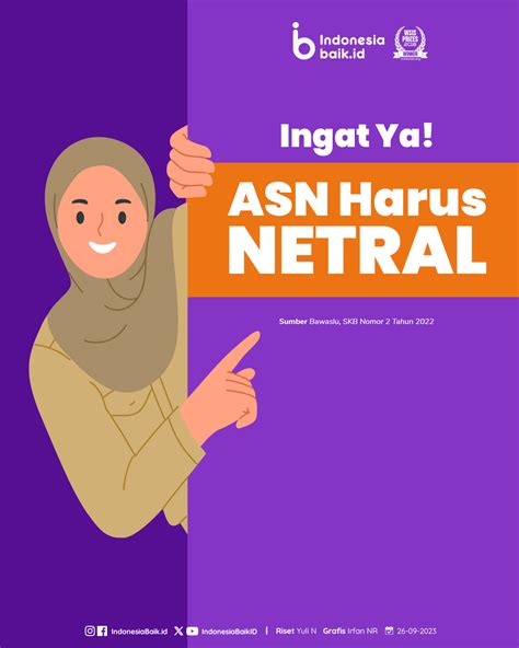 Asn Harus Netral Di Pemilu Indonesia Baik