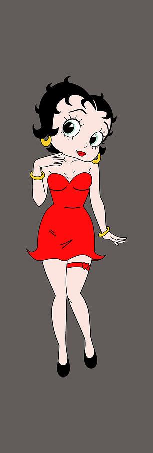 betty boop mixed media  roger baillargeon fine art america