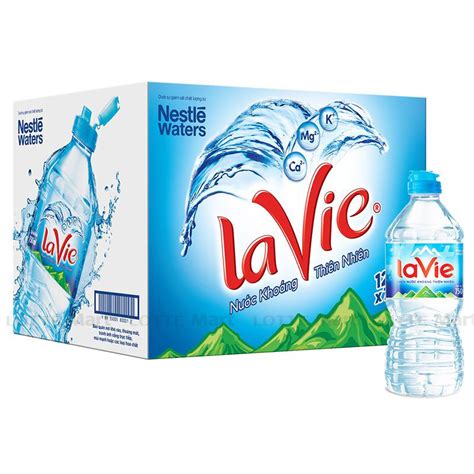 Thùng 12 Chai Nước Khoáng Lavie Thiên Nhiên 750ml
