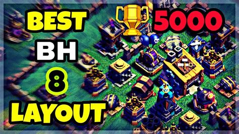 Best Bh Base Layout With Replay Builder Hall Best Base Layout In