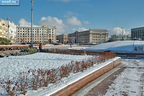 Площадь Независимости, Минск, Белоруссия. | Беларусь | фотографии ...