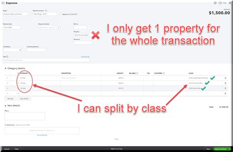 QuickBooks Online Classes vs Locations