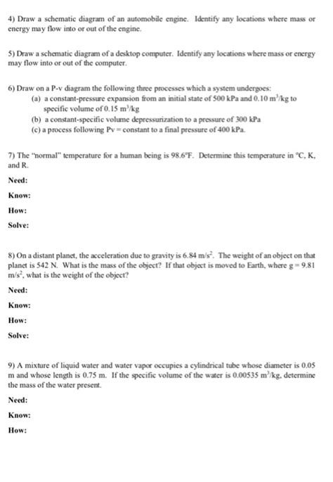 Solved 1 For The Following Systems Determine Whether The Chegg