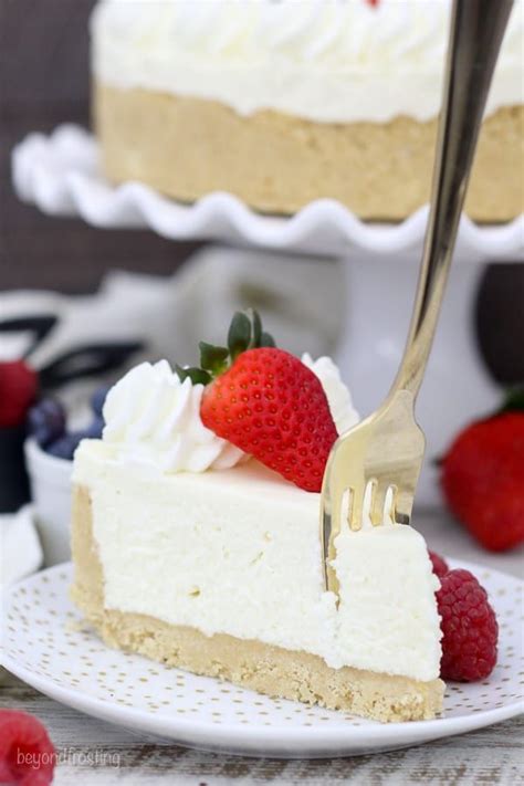 This Is The Best Ever No Bake Cheesecake Made Without Cool Whip And No