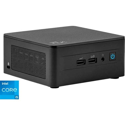 Intel Nuc Pro Kit Nuc Anhi Barebone Schwarz Ohne Betriebssystem