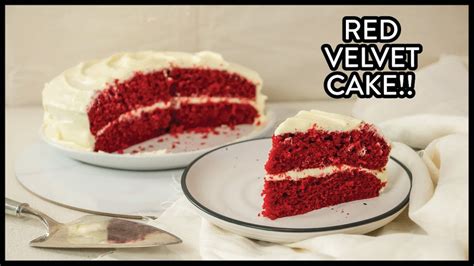 How To Make Perfect Red Velvet Cake From Scratch Recipe With Cream Cheese Frosting Le Bon