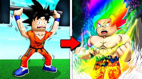 Upgrading GOKU To STRONGEST EVER Roblox YouTube