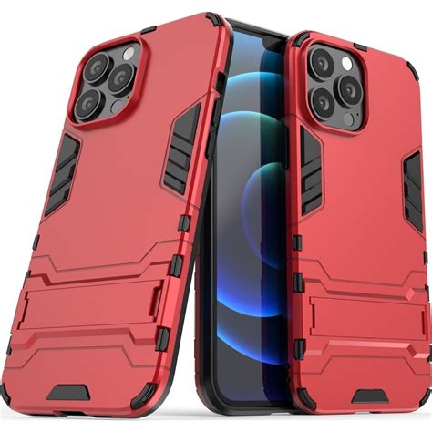 Mobigear Armor Stand Apple iPhone 13 Pro Max Stoßfeste Hardcase Hülle