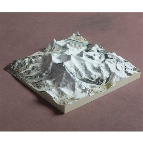 Mt. Everest 3D Map - Etsy