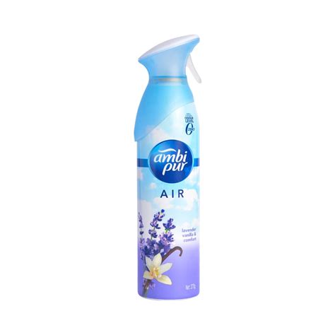 Ambi Pur Air Freshener Spray Lavender Vanilla And Comfort 275g