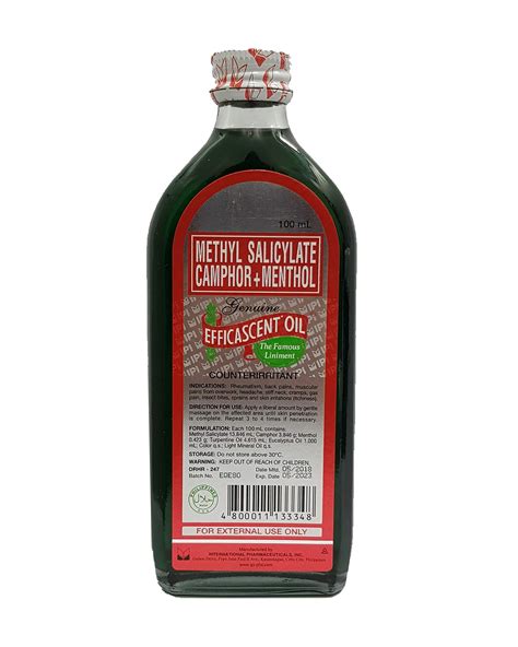 Buy Efficascent Oil 100ml Online At Desertcartphilippines