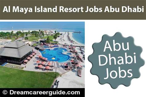 Al Maya Island And Resort Jobs Latest Jobs In Abu Dhabi