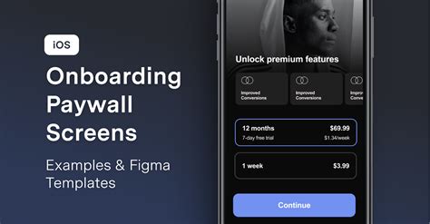 Paywall Screen Templates | Figma
