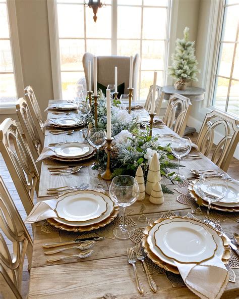 Elegant Silver And Gold Christmas Tablescape Artofit