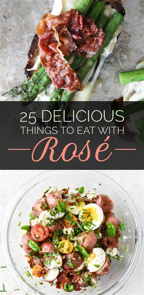 25 Foods That Go Perfectly With A Glass Of Rosé Wine Food Pairing