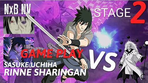 Nxb Nv Sasuke Uchiha Rinne Sharingan Menyelesaikan Stage Misi