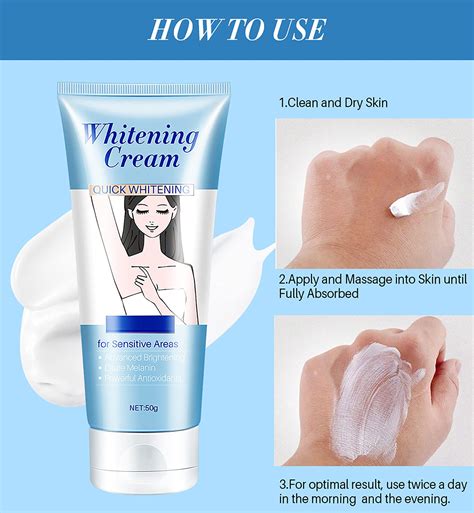 Skin Lightening Cream Underarm Whitening Cream For Dark Skin And