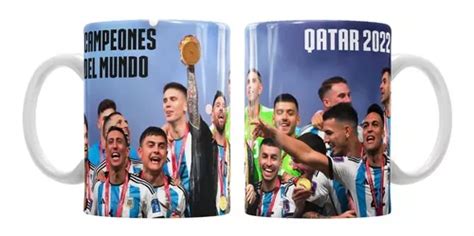 Taza De Cer Mica Argentina Campeon Qatar Selecci N En Venta En