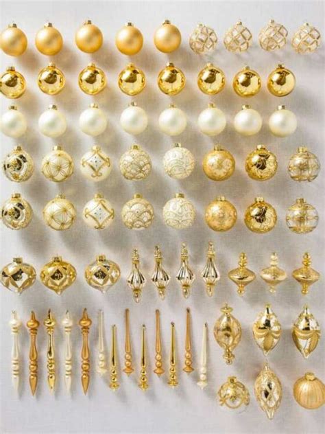 Gold Decorations For Christmas Tree: 33+ Ornaments & Ideas For A ...