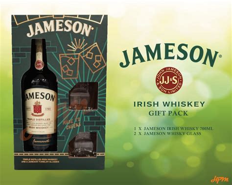 Jameson Irish Whisky Gift Pack HPM