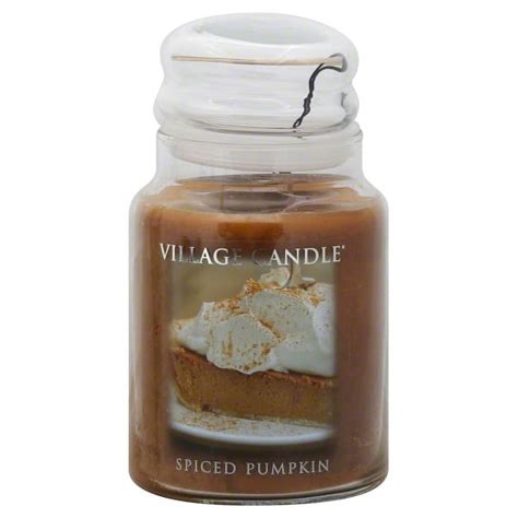 Village Candle Spiced Pumpkin Candle 2125 Oz