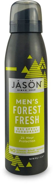 Buy Jason Men's Forest Fresh Dry Spray Deodorant 90g | medino