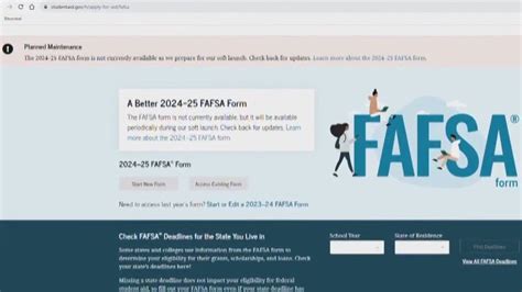 FAFSA form for 2024-25 opening in soft launch