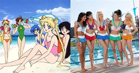 Lanzan trajes de baño de los personajes de Sailor Moon ActitudFem