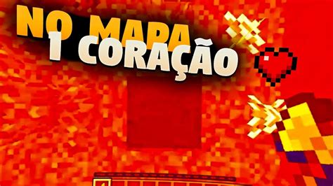 Minecraft Mas Se Eu Tomar Um Dano O V Deo Acaba No Mapa De Um Cora O