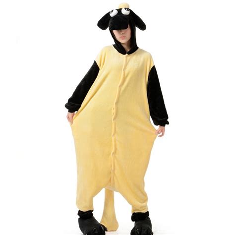 Shaun The Sheep Kigurumi Kigurumi Animal Costumes Adult Onesies