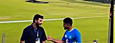 Never Seen Before Pak Captain Babar Azam Loses His Cool As Fan Tries