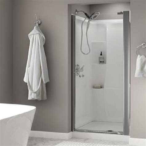 Delta In X In X In Frameless Pivot Shower Door