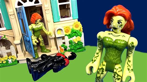 Imaginext Poison Ivy Finds Nightwing Toy Video Youtube