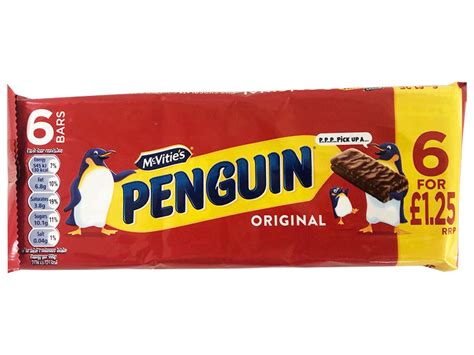 Mcvities Penguin Chocolate 6pk