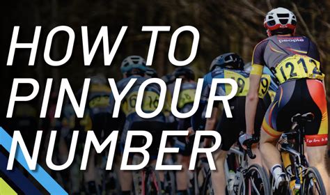 How To Pin Your Race Number Fast Talk Laboratories