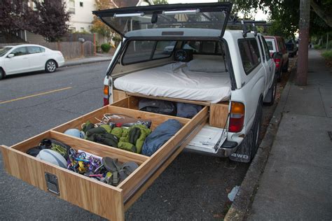 Toyota Tacoma Owner Turns His Car Into A Handmade Rv Autoevolution