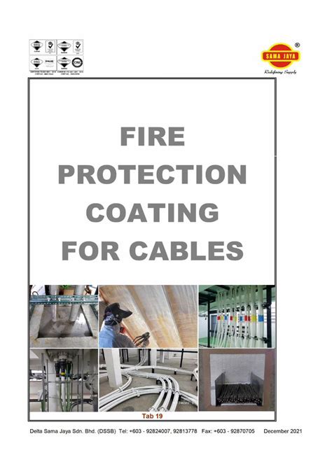 Pdf Fire Protection Coating For Cables Dokumen Tips