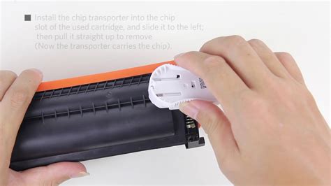 How Replace The HP 17A CF217A Toner Cartridge Chip YouTube