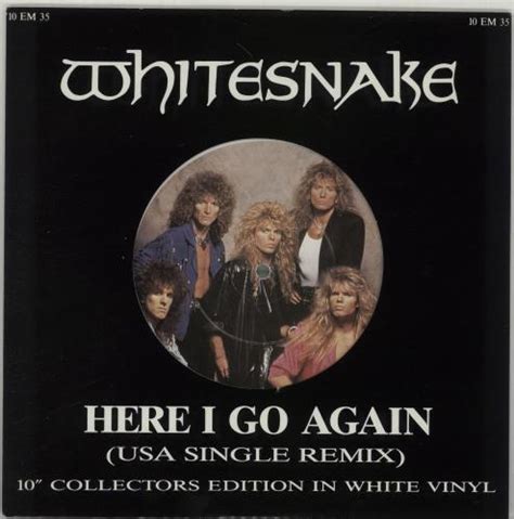 Whitesnake Here I Go Again UK 10 Vinyl Single 10 Record 1701