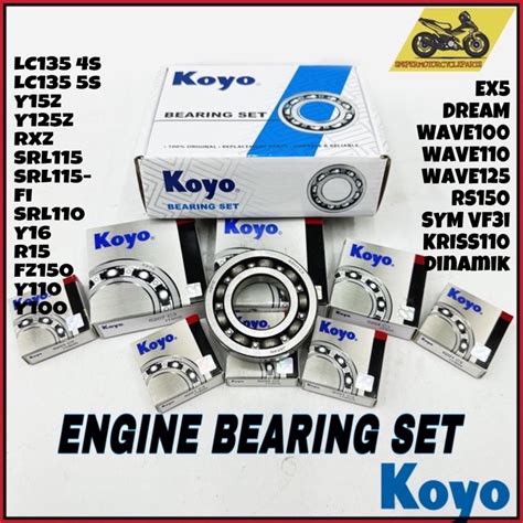 Koyo C Engine Bearing Set Rs Vf I Y Y Z Lc Lc S Srl