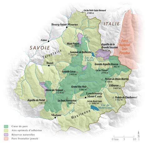 √ National Parks France Map