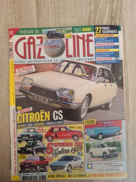 Gazoline N Citro N Gs Fiat Nsu Prinz Salon Eur