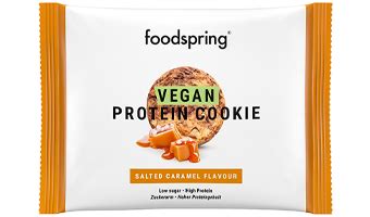 Foodspring Vegan Protein Cookie Caramello Salato G