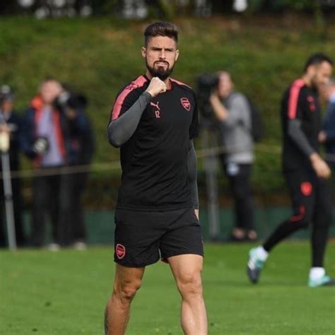 Olivier Giroud Arsenal Training Session Coyg France National Team