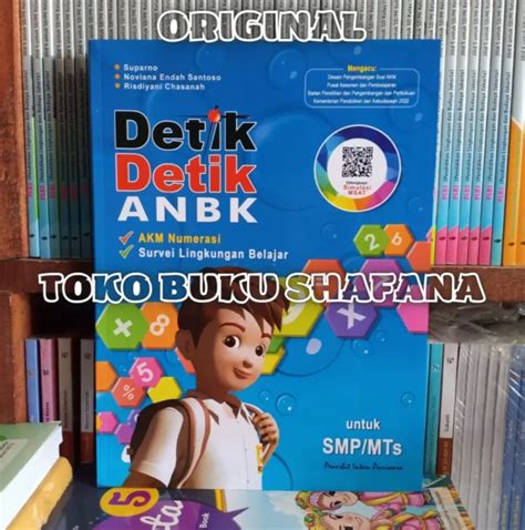 Original Buku Detik Detik Anbk Smp Akm Numerasi Intan Pariwara Terbaru