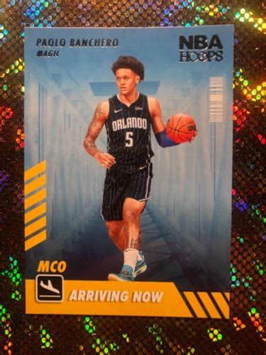 Paolo Banchero 2022 23 Panini NBA Hoops Arriving Now 1 RC Magic EBay